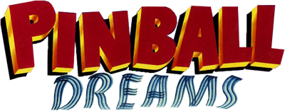 Pinball Dreams logo for Amiga